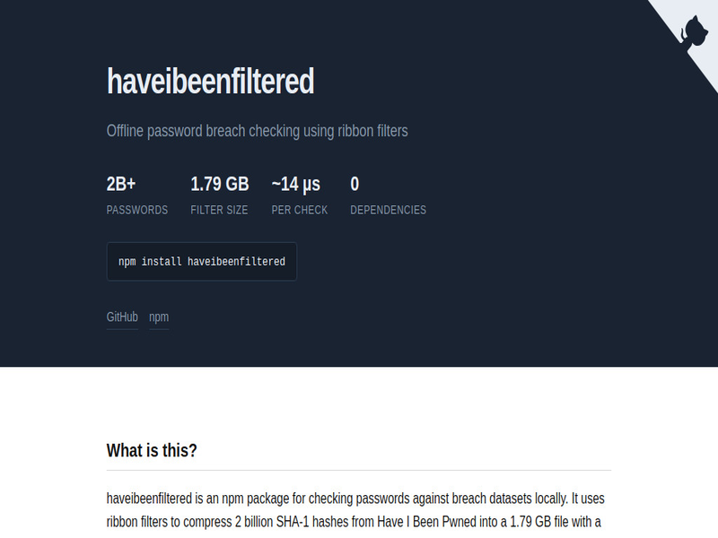 haveibeenfiltered screenshot